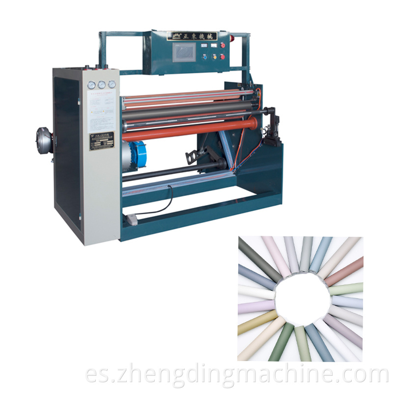 Máquina automática de alta velocidad para PVC / Film / Paper Rebobining Machine